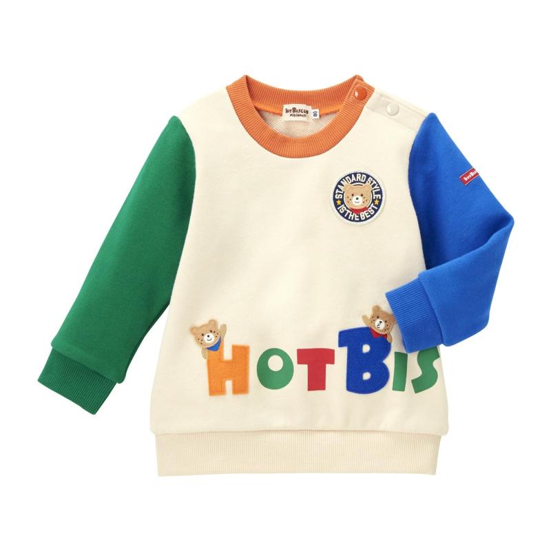 [MIKIHOUSE HOT BISCUITS] [ミキハウス ホットビスケッツ] 調教師 御坊っちゃん うしろ帯 キッズ 赤ちゃん服 73-5601-495