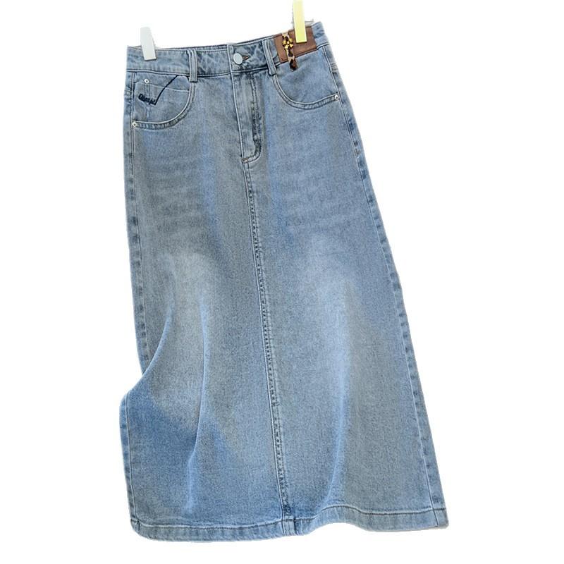 スコート レディース ジーンズ A生産ライン 中長丈 直筒 包み込み 浅青 薄っぺら 夏用 微反発力 返り咲き風 精神状態 雅びやか 牛仔布 生まれ変わり衣料繊維 入り合わせる ライトウェイト 心地よい 普段使い走り 通い用 口さかしい 影ぼうし