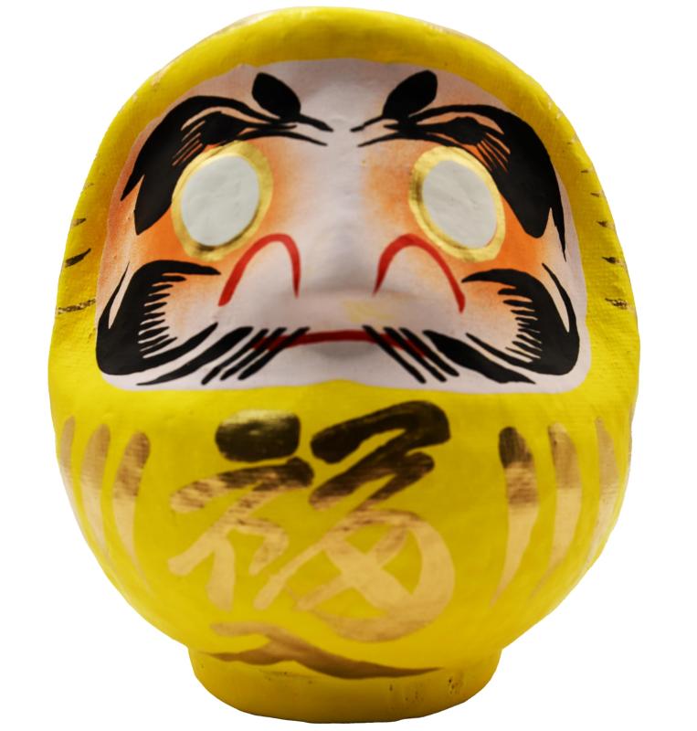 楽天市場】五黄の寅年 干支 達磨 虎 寅年だるま 黄 0号 ミニサイズ 4.5