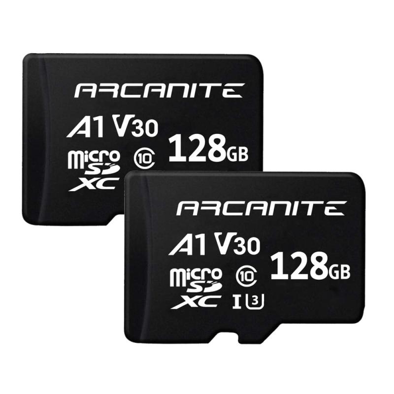 アルカナイト ARCANITE microSDXCカード UHS-I U3, A1, A2, V30, 4K, C10, SDアダプター付