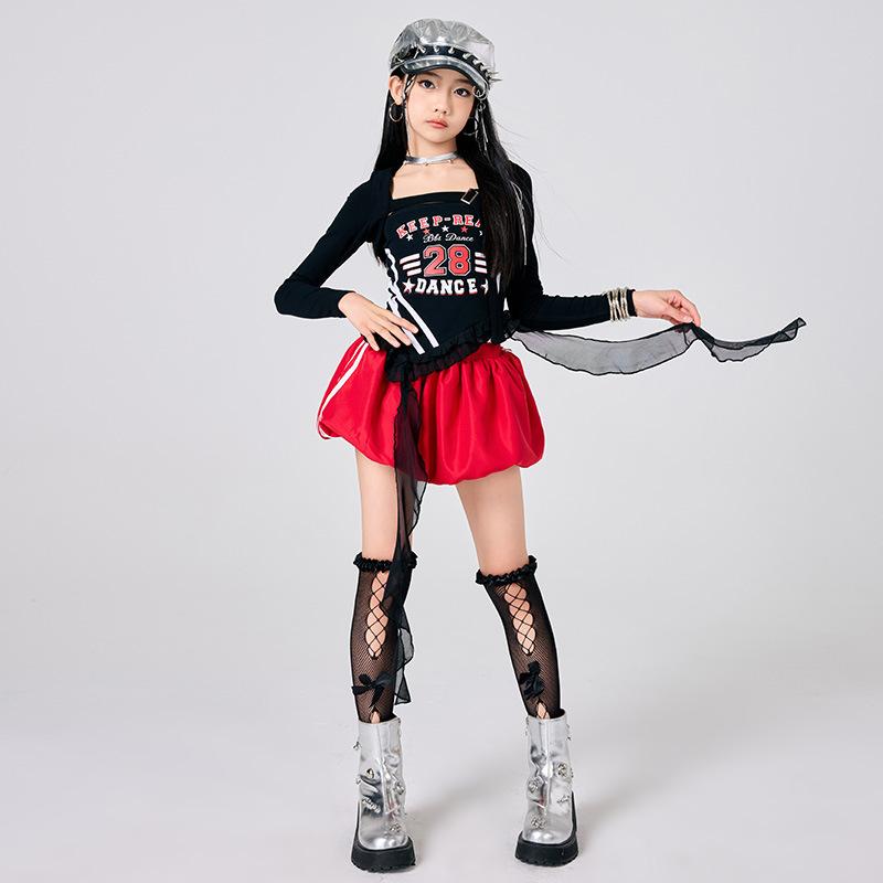 お嬢さん 社交ダンス 御召しもの 書き割り 夏 ズージャー社交ダンス 表どおり社交ダンス 御居処跳ねる 上演服 荷葉境界線 吊り下げトップス 肩かけ 花苞スコート 麻混紡 酢酸衣料繊維 100% 黒 赤 白 軽さ 通気性 伸縮性 欧米風 潮表現スタイル お嬢さん用 120珊 130c