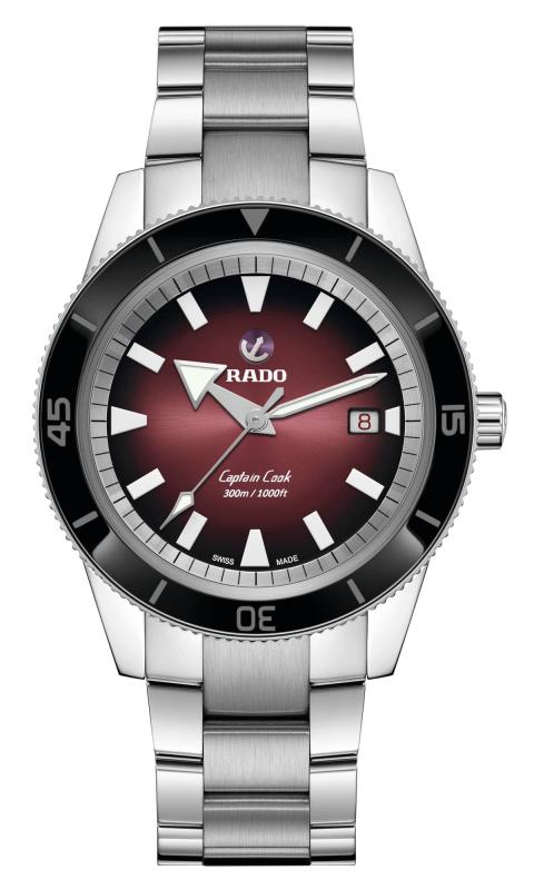 [Rado] 自動小銃一巻きウォッチ Captain Cook R32105353 メンズ しろがね色