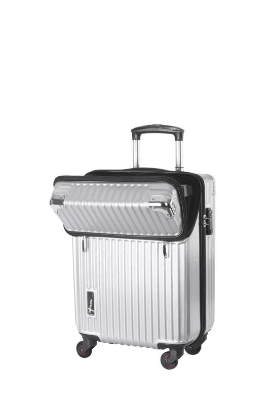 [トラベリスト] スーツケース ジッパー トップオープン ビジネスキャリー 機内持ち込み可 34L 53.5 cm 3.2kg