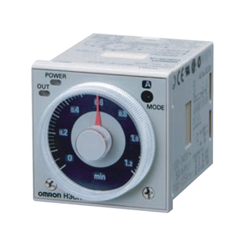 OMRON(オムロン) 48×48mm ソケット接続 リレー2c出力 H3CR-A AC100-240/DC100-125