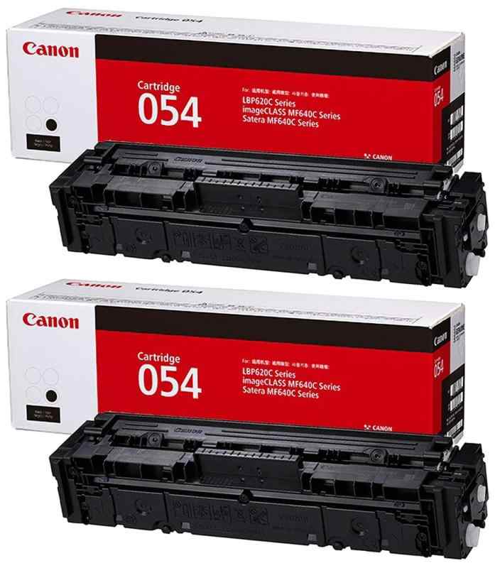 CANON 純正品 トナーカートリッジ054 ブラック CRG-054BLK 2本セット