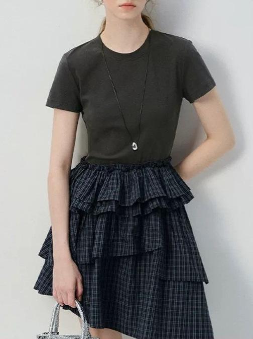 衣裳 レディース 春夏 長袖 短袖 うつり変わり ひな形 偽背広 西洋菓子スコート 綿 ポリエステル 高腰 精神状態 通い 風 基本原理款 セットアップ ロング スコート 丸首 袖 夏 時期 原料品 役立つこと つら構え 表現スタイル 日常使い走り 事務室 軽さ 通気性