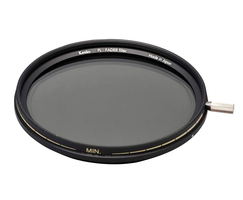 Kenko 可変NDフィルター PL FADER ND3-ND400 無段階調整 レバー付き 日本製