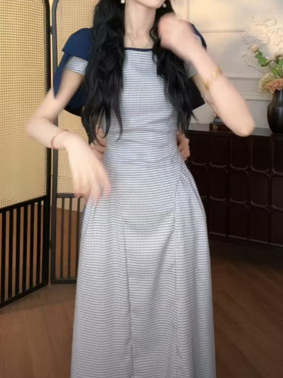 夏 海塩定まり 裙子 甜美 ?・覧 洋气 大金 背心 ?衣裙 女