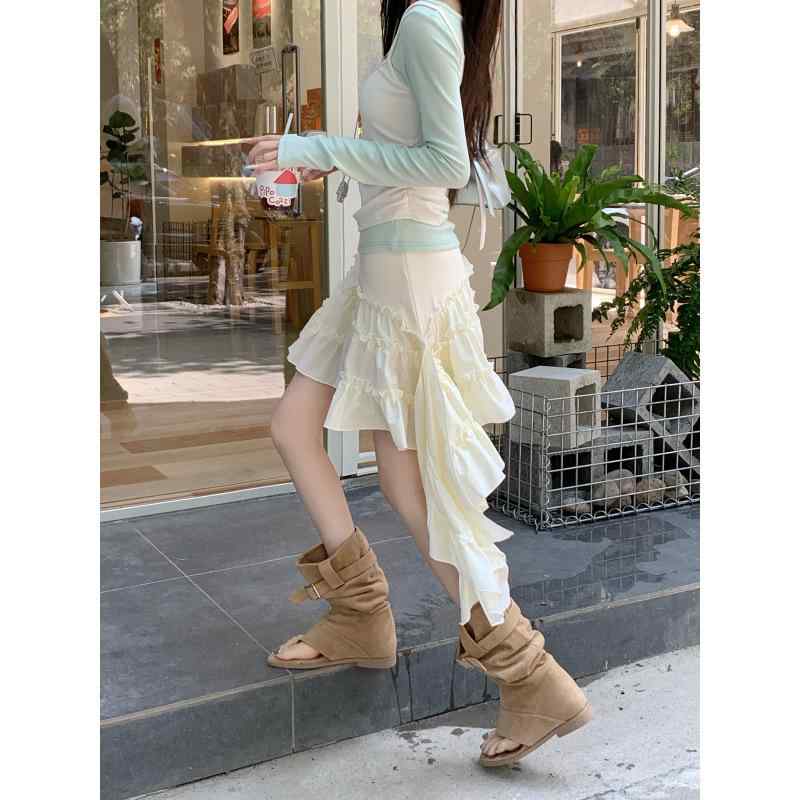 スコート レディース 春夏 太陽フレア ミモレ丈 不規則さ 筋目 酉の方角予防医学 心地よい 愛くるしい 好いたらしいめ 女子らしい 会う約束 お出かけ 通い 普段使い走り ベージュ