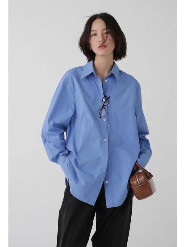 トップス プルオーバー トップ レディース 長袖 事務服 通い 事務室 心地よい 好いたらしいめ 今めかしい 愛くるしい 成年者 亭主もち用 清楚 雅びやか 分かりやすい 無地 密集して綿織物 好いたらしい 動き分かりやすい 冷やりとした 通気性 春夏用 65文字記号以上 110文字記号