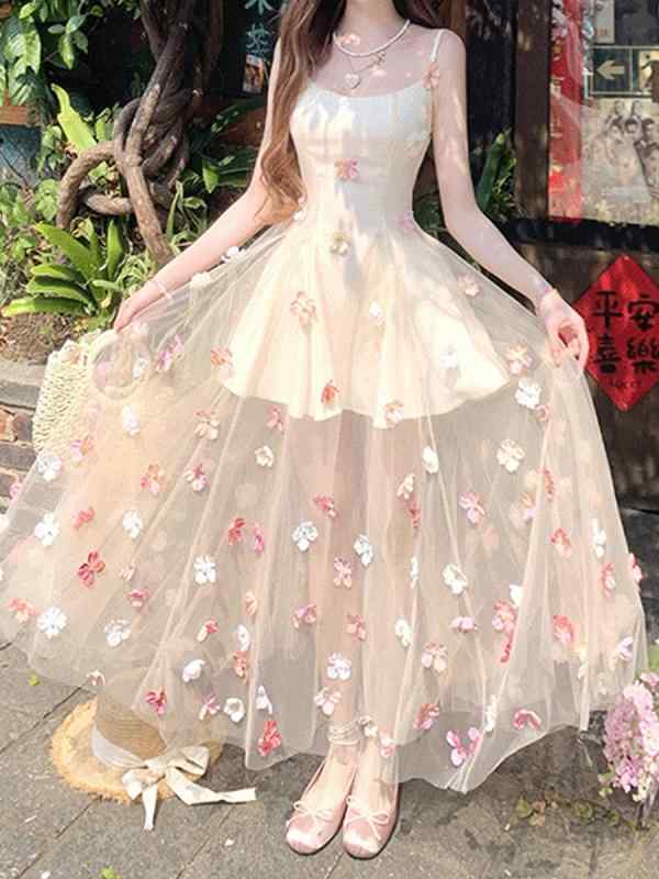 衣裳 花柄 冷やりとした 夏 A伝達ルート 方領 ノースリーブ 高腰 2026春夏 小母さん風 寄り合い 普段使い走り 女子らしい 好いたらしい 愛くるしい