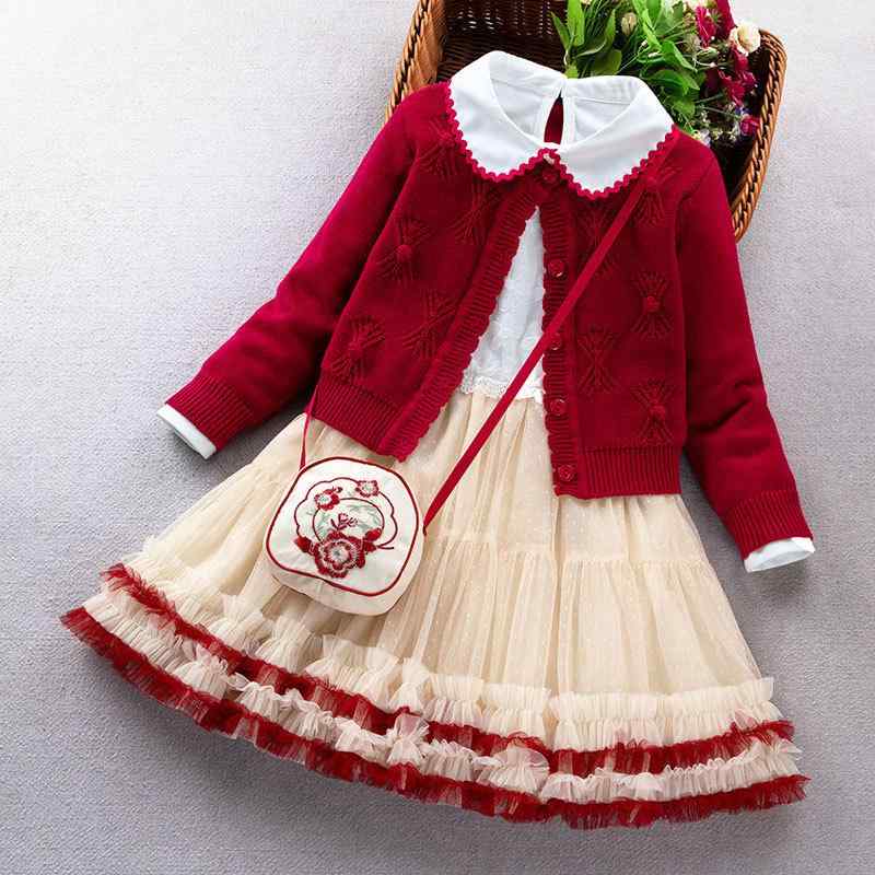 御姉さん 衣装 年月 長袖 妃殿下 スコート 蓬蓬 スコート 綿 原料品 95% ポリエステル 裏地 100% 純色 粉 紫 ?紅 愛くるしげ 表現スタイル 赤ちゃん 3-8歳 110-150糎 其れ相応 オール時節 通学 普段使い走り 寄りあい もの柔らか 素