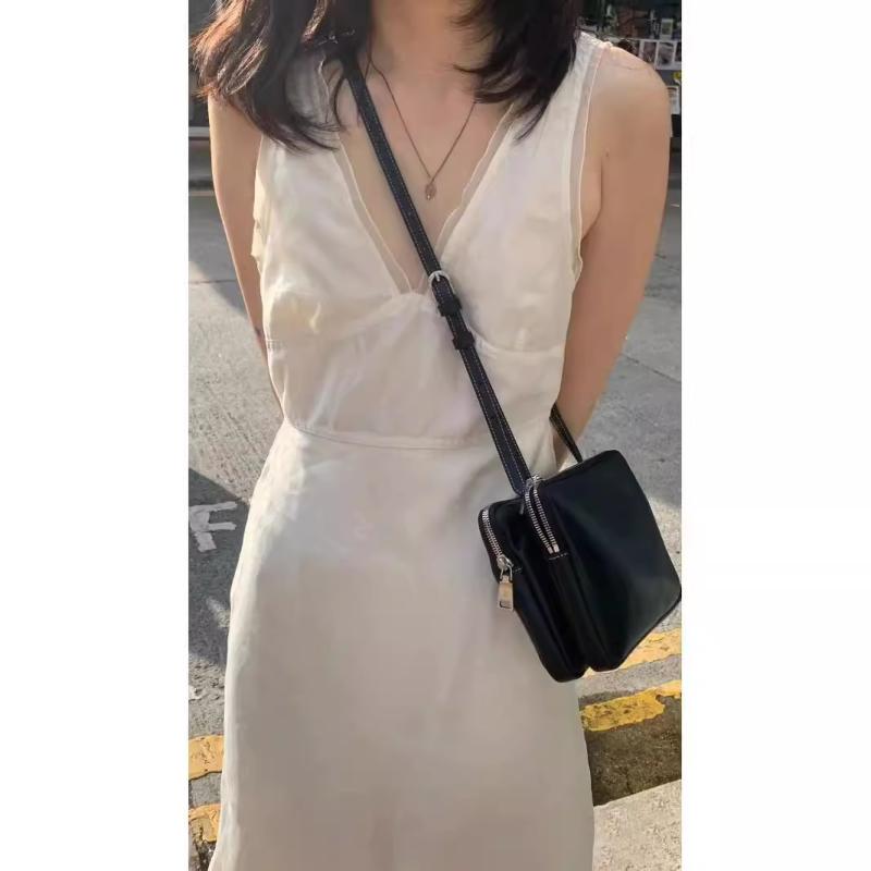 衣装 レディース 背心 スコート V 領 低胸 うつり変わり 青写真 蕾? 花? かざり付ける 収腰 表現スタイル 中長丈 無袖 仕掛ける 頭 手合い 純色 ポリエステル 衣料繊維 95% 以上 杏 色 私服刑事 表現スタイル 純欲 風 2024 炎節 愛くるしげ 女子らしい