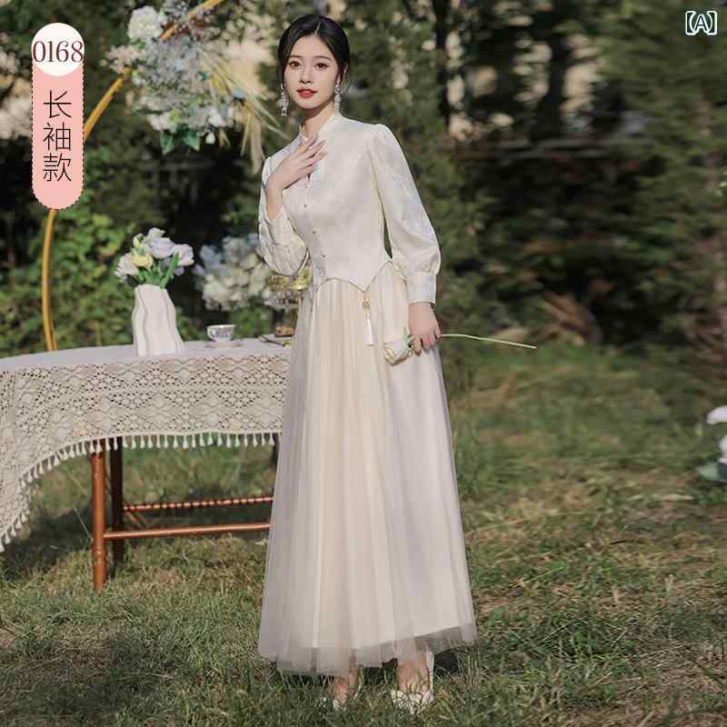 新 中国 式の 花嫁御寮 服 姉妹 団 2024 春の 新型 御前上等 感が あります。