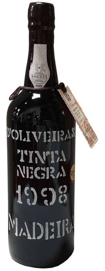 ペレイラ・ドリヴェイラ マデイラ　ティンタ・ネグラ 1998／Pereira D'Oliveira MadeiraTinta Negra／ポルトガルワイン／マデイラワイン／甘口／750ml｜直輸入ワイン ポントヴィーニョ 28,586円