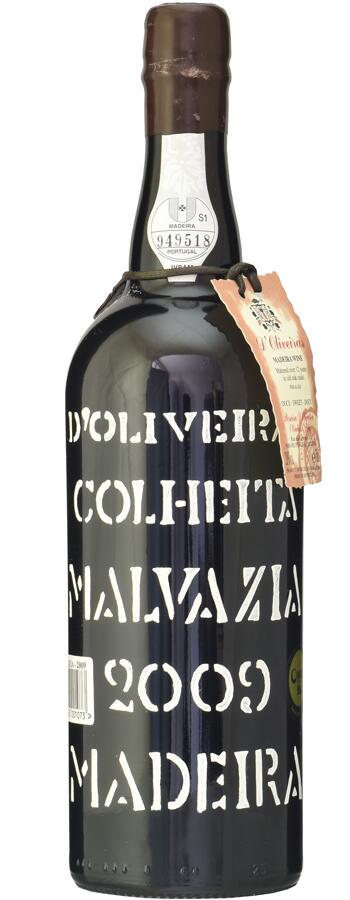 ペレイラ・ドリヴェイラ マデイラ マルヴァジア 2009／Pereira D'Oliveira Madeira Malvasia／ポルトガルワイン／マデイラワイン／甘口／750ml｜直輸入ワイン ポントヴィーニョ