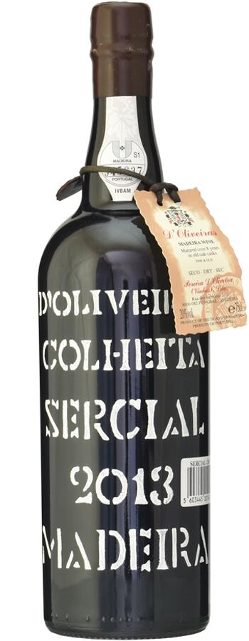 ペレイラ・ドリヴェイラ マデイラ セルシアル 2013／Pereira D'Oliveira Madeira Sercial／ポルトガルワイン／マデイラワイン／辛口／750ml｜直輸入ワイン ポントヴィーニョ