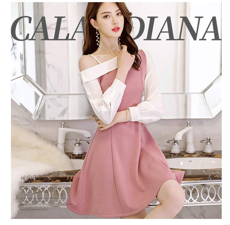 5 好評 ワンピース 結婚式 夏秋 マキシ レディース 大人可愛い 大人 上品 30代 膝上 ミモレ ピンク パーティドレス ゆったり お呼ばれ リゾート ロングワンピース 長袖 ファッション きれいめ 同窓会 着痩せ L 187 Whalestale Com Fj