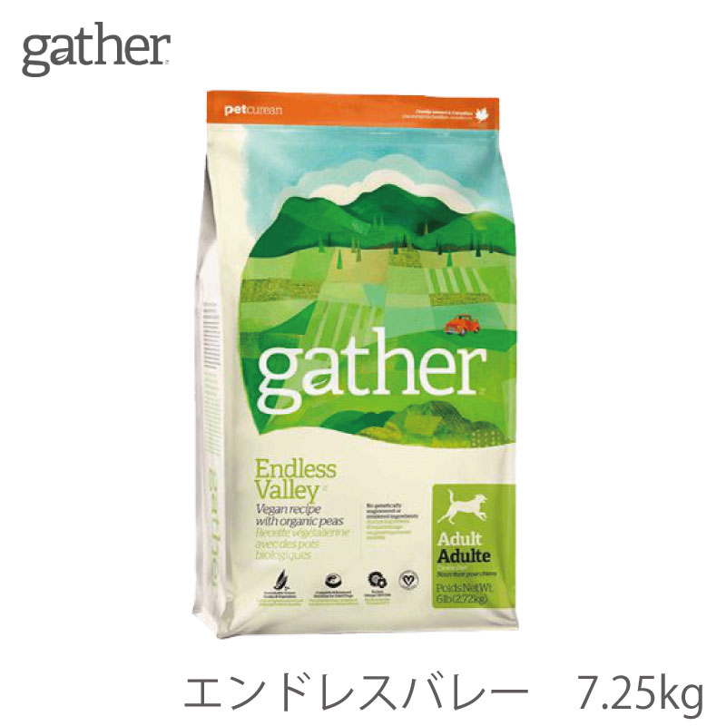 新品 楽天市場 ギャザー Gather エンドレスバレー 7 25kg 犬 フード ドッグフード ドライフード ベジタリアン アレルギー対応 送料無料 いぬとねこのトイスマ 格安 Lexusoman Com