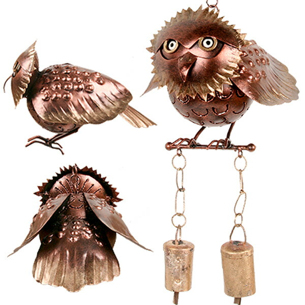 楽天市場】ドアベル ふくろう 木製 【 ドアメロディ ミニ 福来