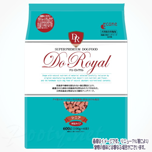 DoRoyal(ドゥロイヤル) シニア 600g ジャンプ 税込3,980円（沖縄・離島9,800円）以上のご注文で送料無料 総合栄養食 半生 セミモイスト ドッグフード 老犬 小型犬