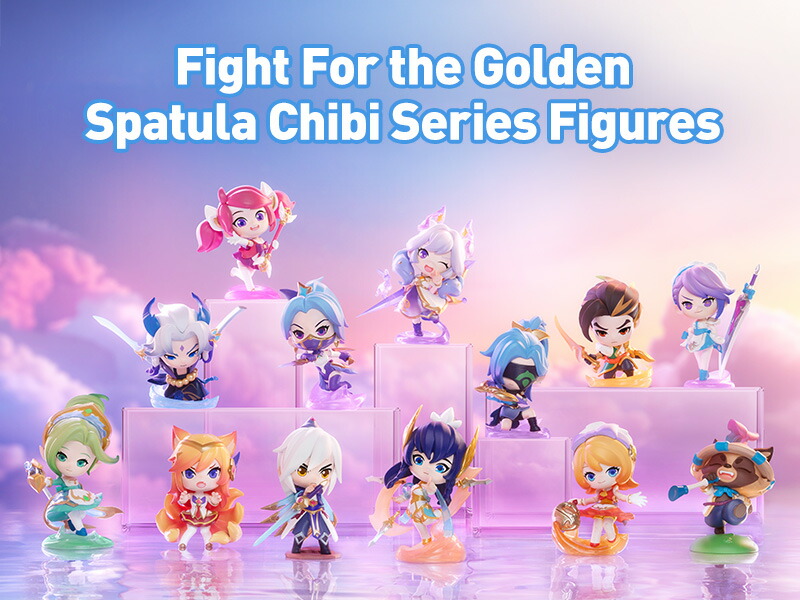 ゲームキャラクター Fight For the Golden Spatula Chibi Serie 楽天市場】Fight For the Golden Spatula ちびシリーズ II : POP MART