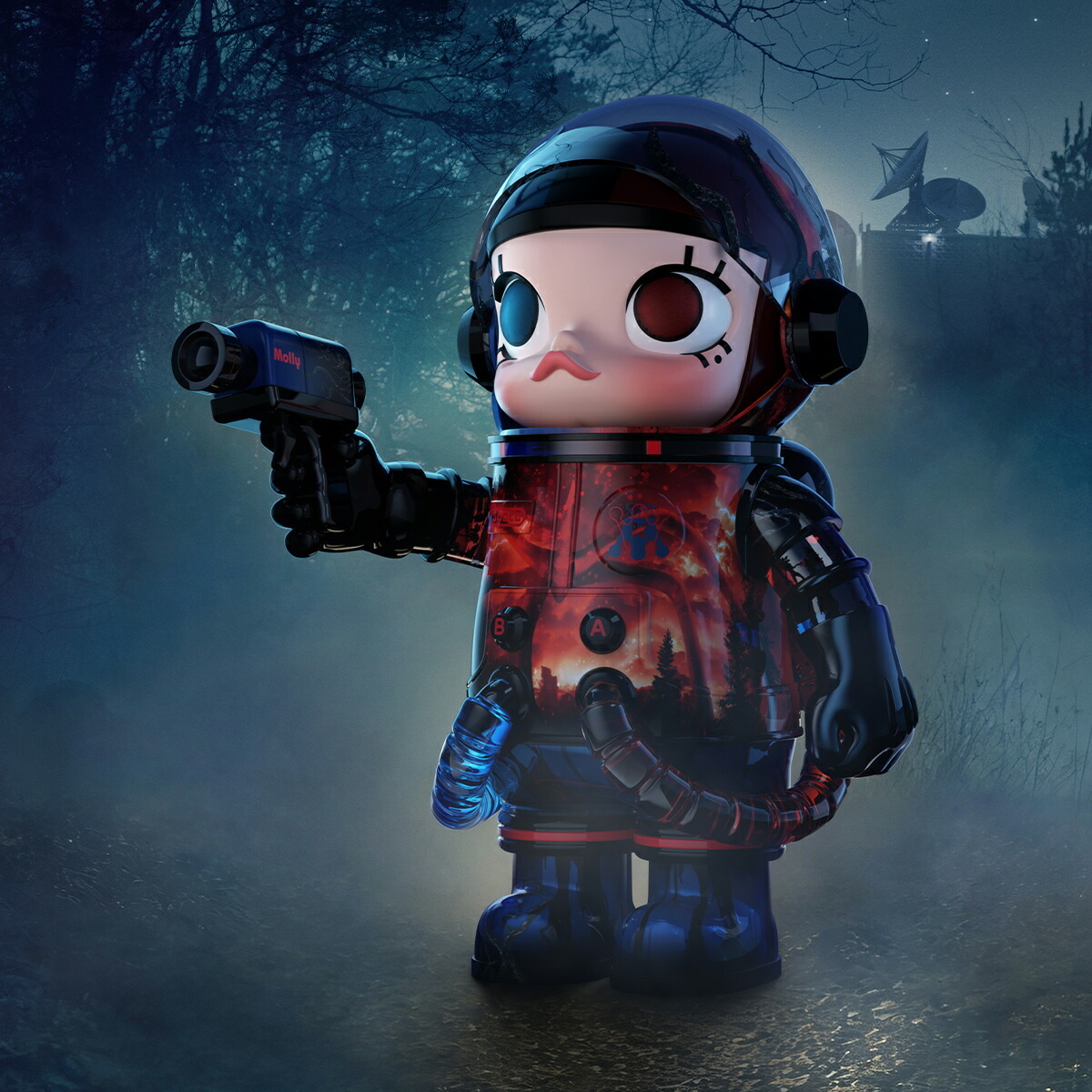 楽天市場】MEGA SPACE MOLLY 400% Rainbow 2.0 : POP MART JAPAN 楽天