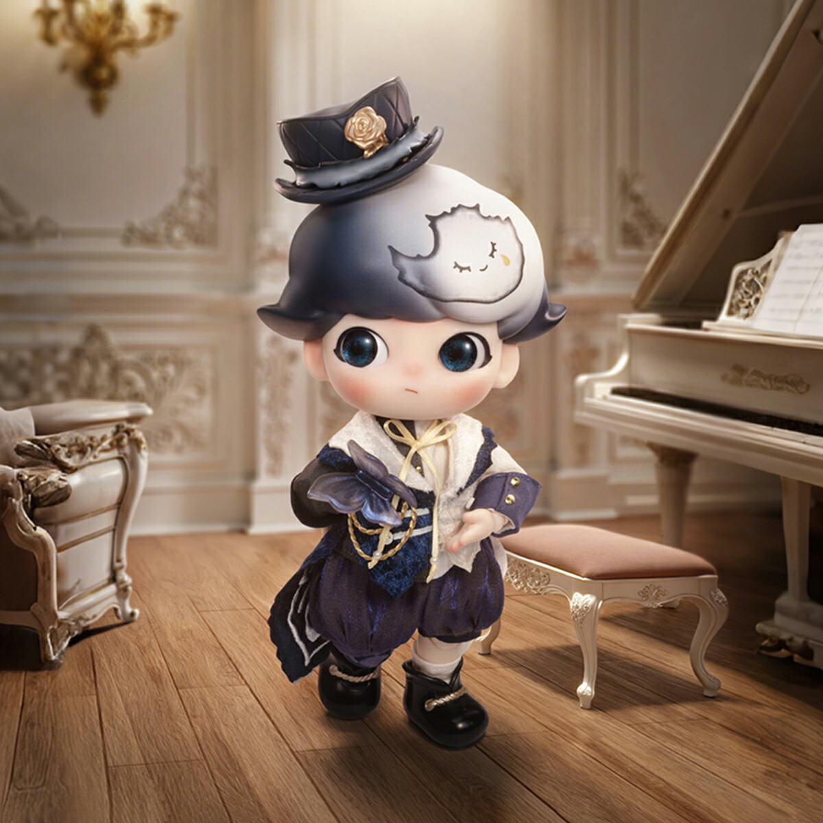 【今だけポイント3倍！】【POP MART 公式ストア】DIMOO Gentleman Series 1/8 アクションフィギュア dimoo ディムー ブラインドボックス フィギュア おもちゃ ガチャガチャ プラモデル ギフト 推し活 ポプマ
