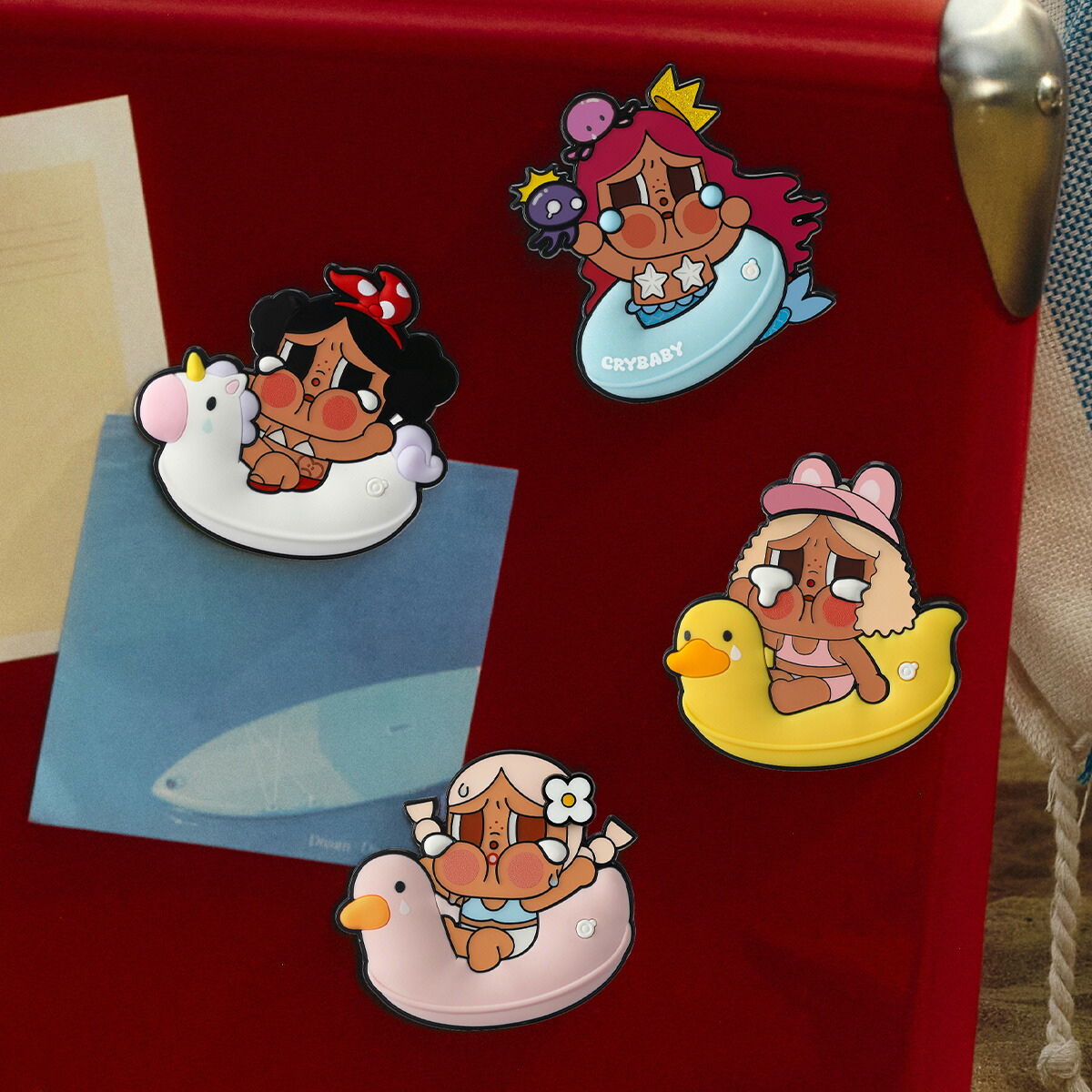 SKULLPANDA You Found Me！シリーズ イヤホンケース 2つ SKULLPANDA You Found Me！Series Earphone Bag - POP MART (United