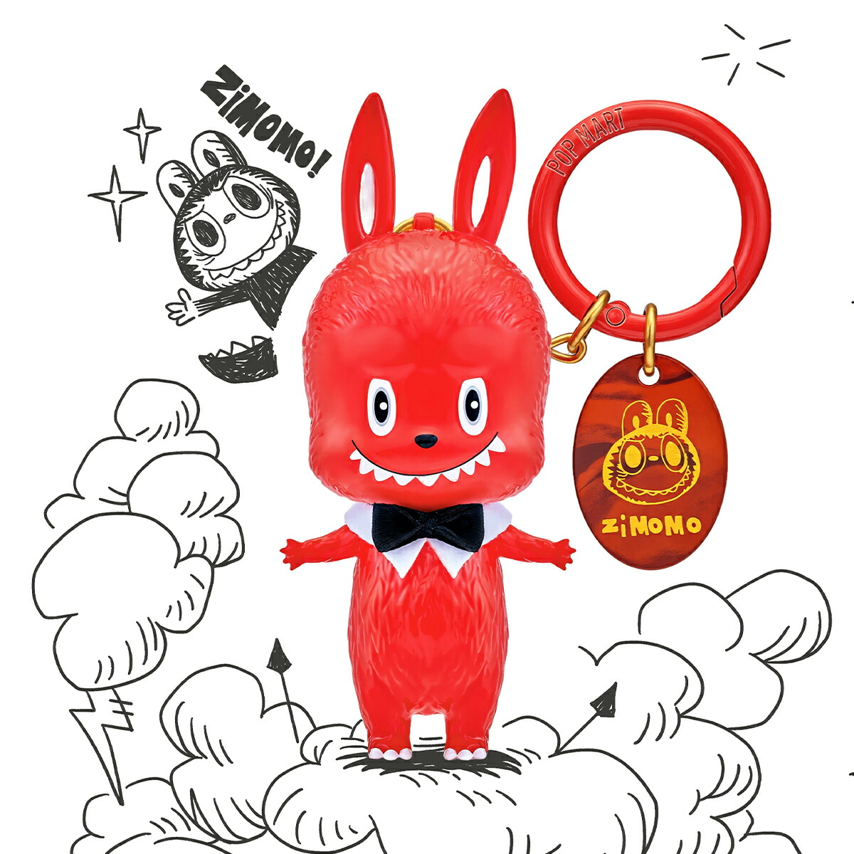 楽天市場】POP MART THE MONSTERS - ANGEL IN CLOUDS ぬいぐるみ : POP