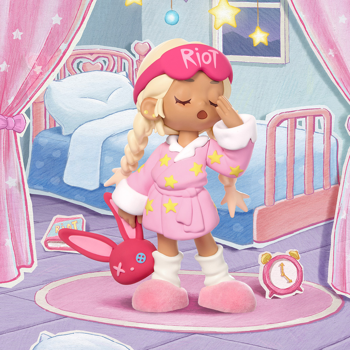楽天市場】Lil Peach Riot Sleepover シリーズ : POP MART JAPAN 楽天