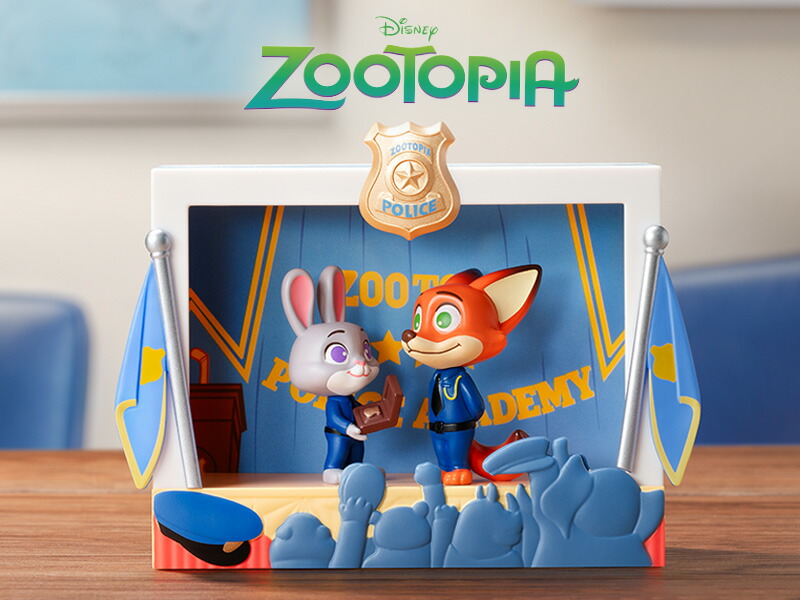DISNEY ZOOTOPIA ハイライト モーメント シリーズ シーンセット【ピース】画像