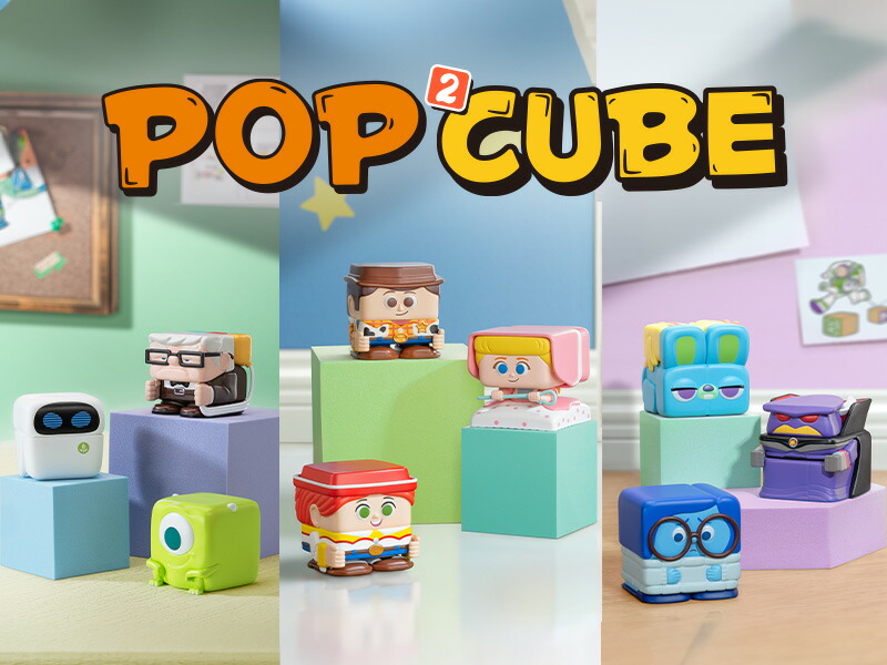 楽天市場】POP MART 公式ストア Disney/Pixar POP CUBE-1