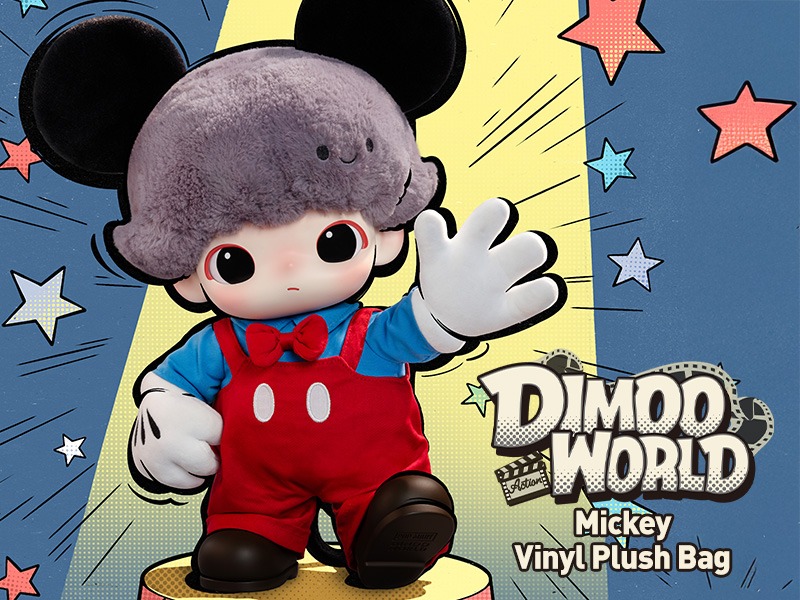 楽天市場】MEGA JUST DIMOO 400% Mickey Mouse : POP MART JAPAN 楽天