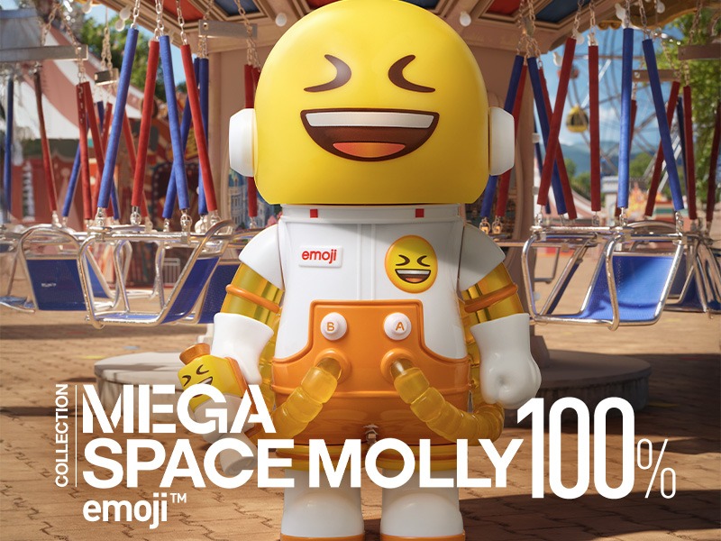 楽天市場】MEGA SPACE MOLLY 100% Refraction : POP MART JAPAN