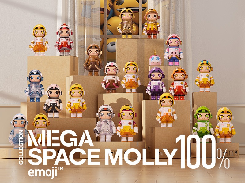 MEGA コレクション 400% SPACE MOLLY JOKER　正規品 Amazon.co.jp: POP MART MEGA COLLECTION 400% SPACE MOLLY