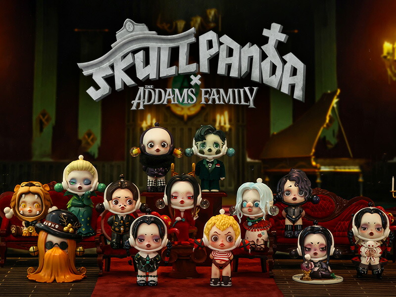 激安特価 SKULLPANDA × THE ADDAMS FAMILY シリーズ klus-aan-huis.nl