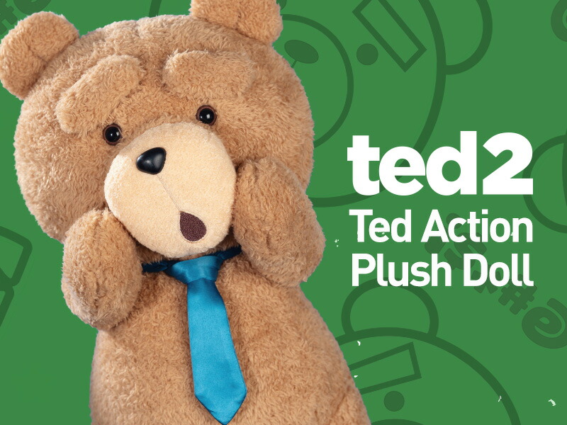 トーキング・テッド2 ぬいぐるみ 約30cm 楽天市場】ted2トーキングぬいぐるみ映画 テッド Ted