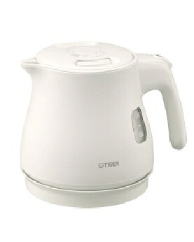 TIGER（タイガー） 定格容量0.6L 蒸気レス電気ケトル 4904710439616 QUICK&SAFE+ PCV-A060-WM [マットホワイト]