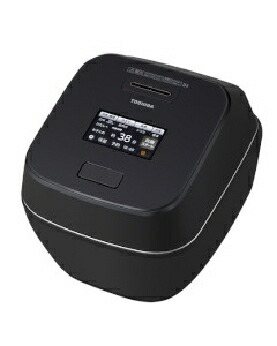 TOSHIBA（東芝） 無意味さ剪断応力IH炊飯器 5.5合 4904530134319 無意味さ剪断応力IH RC-10ZWX(K) [グランブラック]