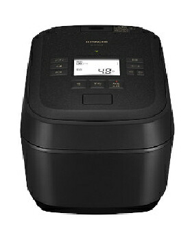 HITACHI（日立） 剪断応力IH炊飯器 5.5合 4549873213675 ふっくら御膳 RZ-W100JM(K) [まっ黒]