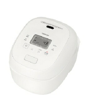 TOSHIBA（東芝） 真空IH炊飯器 5.5合 4904530136184 真空IH RC-10RXA(W) [ミルキーホワイト]｜家電ランド　ポパイネット