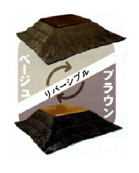 利根商会 こたつ用掛布団 240×190 （天板105～120cm用） 掛ムラーノ240（BE)
