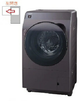 楽天市場】【配送＆設置無料】シャープ ドラム式洗濯乾燥機 左開き