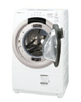 楽天市場】SHARP（シャープ） ES-V600-NL [ドラム式洗濯乾燥機（9.0kg 
