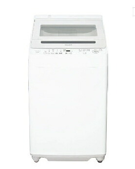 SHARP（シャープ） 全自動洗濯機 洗濯・脱水容量10kg 4550556168892 穴なし槽 ES-GV10K-W [ホワイト系]