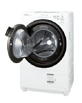 楽天市場】【配送＆設置無料】シャープ ドラム式洗濯乾燥機 左開き