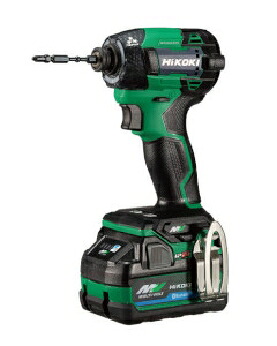 HiKOKI コードレスインパクトドライバ 36V 4966376415038 WH36DD (2XHLSZ) [アグレッシブグリーン]