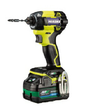 HiKOKI コードレスインパクトドライバ 36V 4966376415069 WH36DD (2XHYSZ) [スパイダーイエロー](割引き販売品） インパクトドライバー-DIY・工具-花・ガーデン・DIY