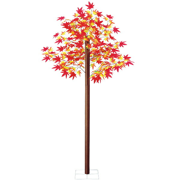 楽天市場】ナチュラルもみじ立木（大） (高さ：180cm） H180×W90cm 布